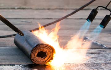 Woolscott asphalt flat roofing repairs